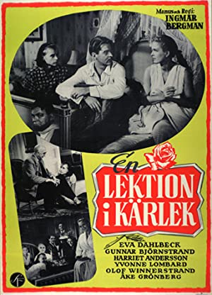 En lektion i kärlek (1954) with English Subtitles on DVD on DVD